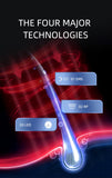 LED Red Light Massage Comb