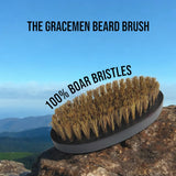Gracemen Boar Bristle Beard Brush