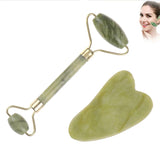Natural Jade Gua Sha & Face Roller