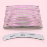 Curved Nail Files 100/180 Grit