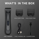 Men’s Waterproof Groin & Body Trimmer