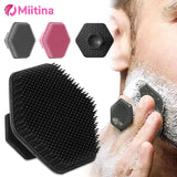 Men’s Silicone Facial Cleansing & Shave Prep Brush