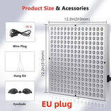 Red Light Therapy Panel Lamp