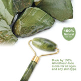 Natural Jade Gua Sha & Face Roller