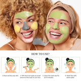 4-Pack Clay Facial Mask Set