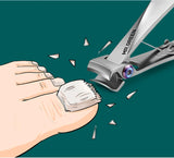 Wide-Jaw Nail Clipper