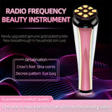 RF EMS LED Face Massager