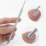 Stainless Steel Cuticle Pusher Tool