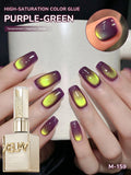 Silver Cat Eye Gel Polish