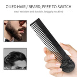 Stainless Steel Beard & Mustache Comb