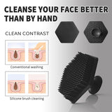 Men’s Silicone Facial Cleansing & Shave Prep Brush