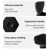 Men’s Silicone Facial Cleansing & Shave Prep Brush