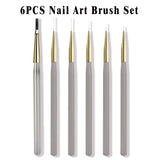 French Nail Art Brush Set