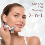 2-in-1 Facial Roller & Gua Sha