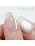 Silver Cat Eye Gel Polish