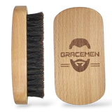 Gracemen Boar Bristle Beard Brush