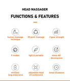 Red Light Scalp Massager