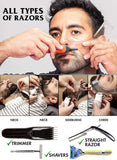 Beard Shaping Comb Template