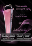 RF EMS LED Face Massager
