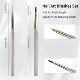 French Nail Art Brush Set