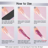 Glossy No-Wipe Gel Top Coat 7ml