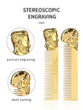 Stainless Steel Beard & Mustache Comb