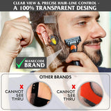 Beard Shaping Comb Template