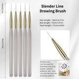 French Nail Art Brush Set
