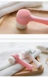 3D Double-Sided Silicone Facial Cleansing Brush