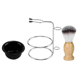 Men’s Wooden Shaving Brush Set