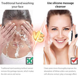 Men’s Silicone Facial Cleansing & Shave Prep Brush