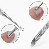 Stainless Steel Cuticle Pusher Tool