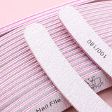 Curved Nail Files 100/180 Grit