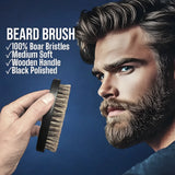 Gracemen Boar Bristle Beard Brush
