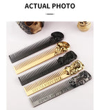 Stainless Steel Beard & Mustache Comb