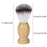 Men’s Wooden Shaving Brush Set
