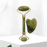 Natural Jade Gua Sha & Face Roller