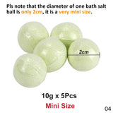 Aroma Bath Salt Bombs Set