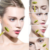 Natural Jade Gua Sha & Face Roller