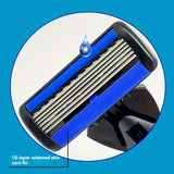 6-Layer Stainless Steel Safety Razor