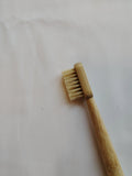 Bamboo Boar Bristle Toothbrush Set